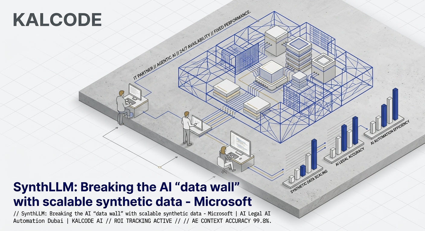 SynthLLM: Breaking the AI “data wall” with scalable synthetic data - Microsoft | AI Legal AI Automation Dubai | KALCODE AI